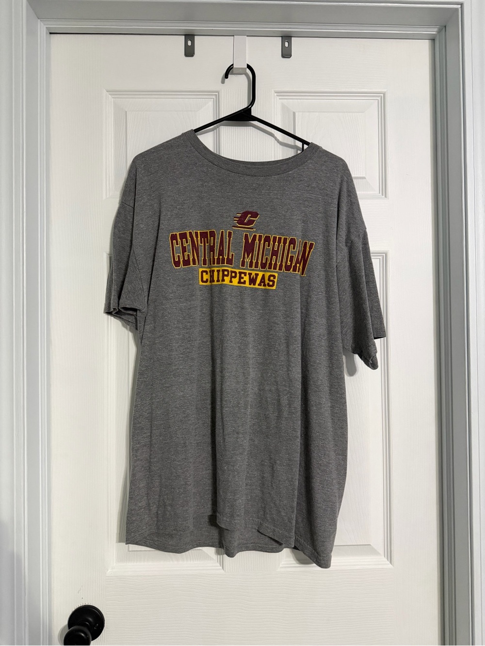 Blue 84 Central Michigan Chippewas Grey T-Shirt Size L